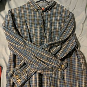Blue flannel